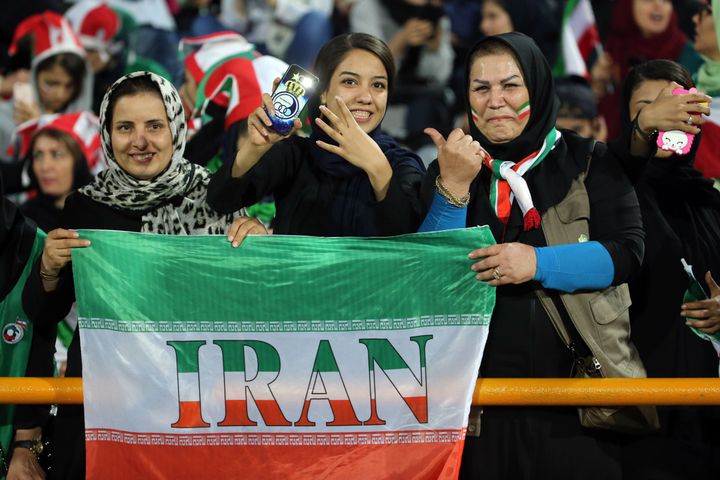 The Islamic Republic has barred female spectators from football and other stadiums for around 40 years, with clerics arguing they must be shielded from the masculine atmosphere and sight of semi-clad men