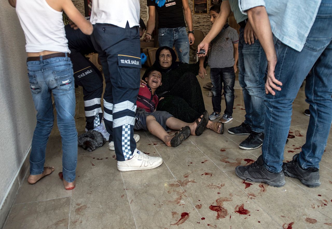 Θύματα και στην πλευρά της Τουρκίας από τις επιθέσεις των Κούρδων με ρουκέτες. 