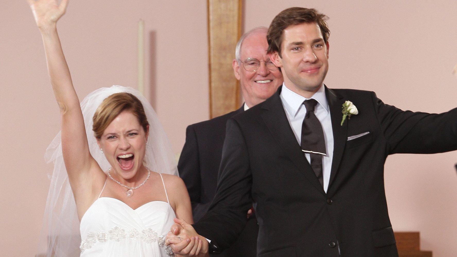 Jim And Pam’s Wedding On 'The Office' Almost Had A Morbid Horse D...