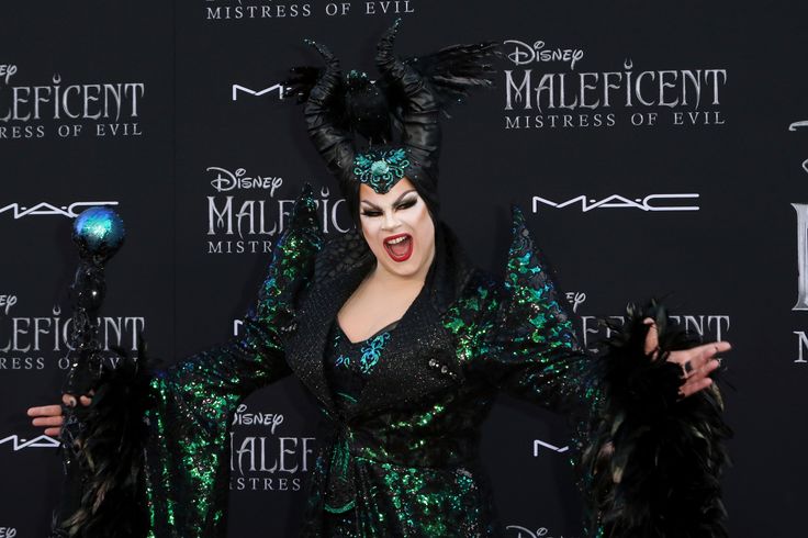 Nina West arrives at the world premiere of "Maleficent: Mistress of Evil" Sept. 30. 