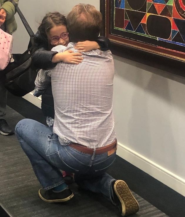 Nazanin Zaghari-Ratcliffes Daughter Gabriella In Bittersweet UK Reunion With Dad After 3 Years Of Separation