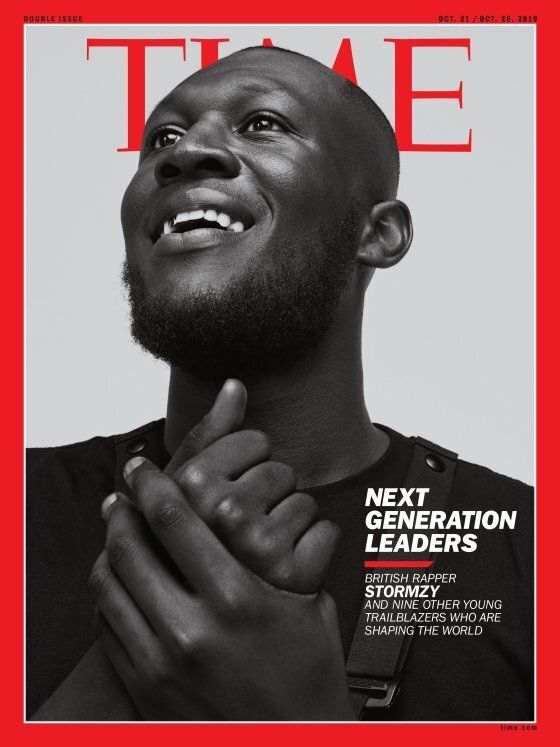 Stormzy on the cover of Time magazine