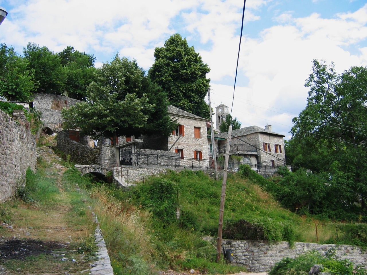 Kalarites village in Ioannina Epirus Greece