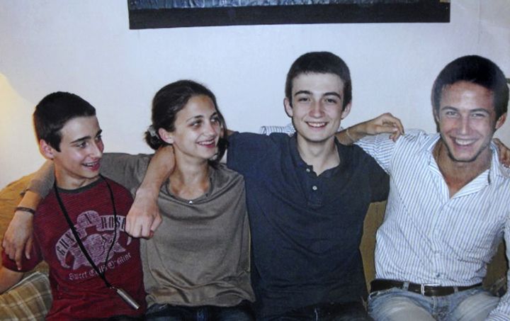 Arthur, 18, Anne, 16, Benoit, 13, and Tomas, 21, were found buried in the family garden.