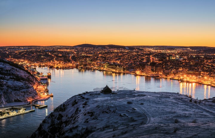 St. John's harbour, viewed from Signal Hill