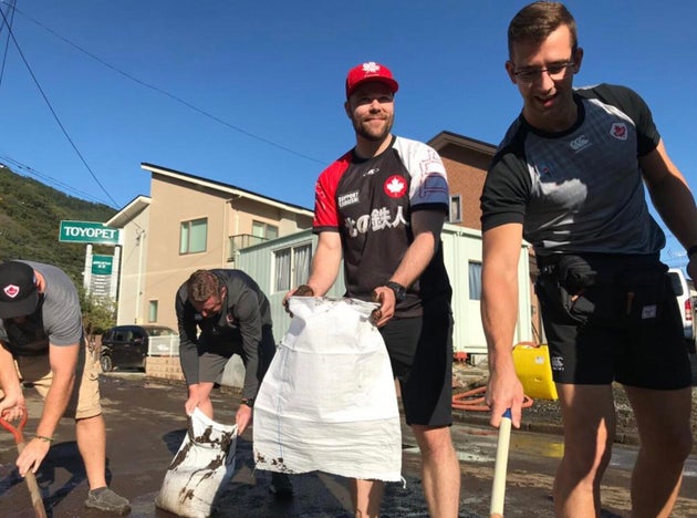 試合中止のラグビーカナダ代表 釜石に残りボランティア活動 ありがとう 感謝の声相次ぐ ハフポスト