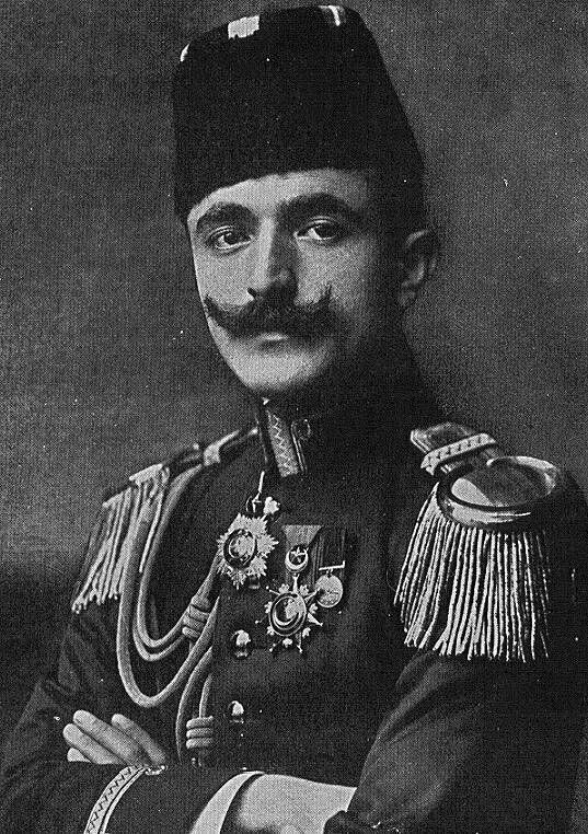 Ο Ισμαήλ Εμβέρ πασάς, Τούρκος αξιωματικός, ηγετική μορφή του νεοτουρκικού κινήματος.