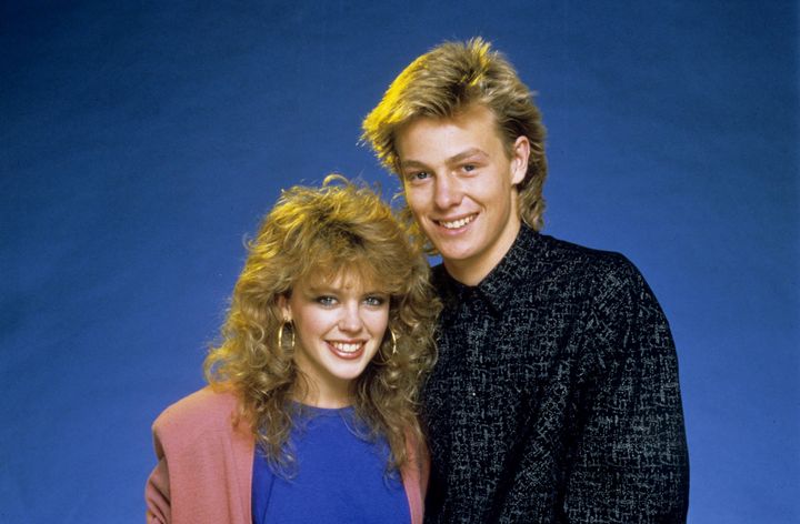 Kylie Minogue and Jason Donovan shot to fame in Neighbours.
