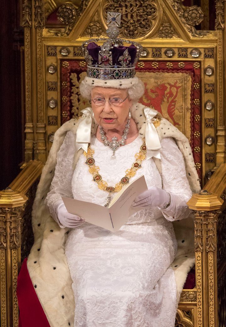 The Queen will set out the government's legislative agenda at the state opening of parliament