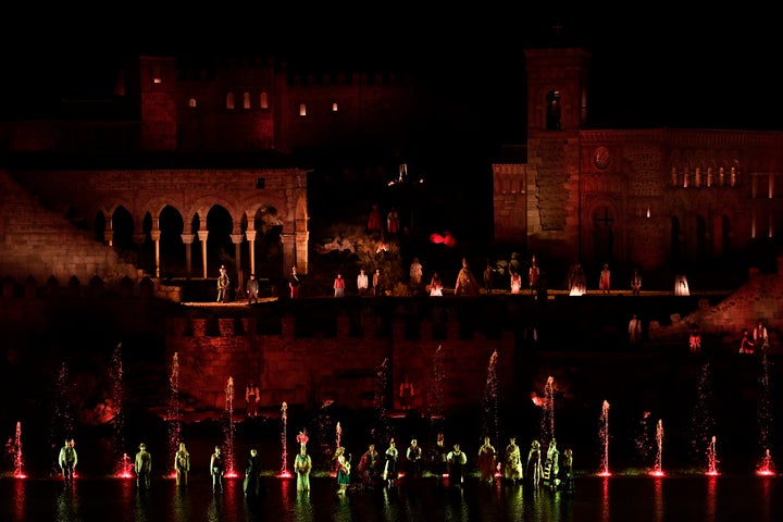 Inauguración del Puy du Fou el 30 de agosto de 2018.