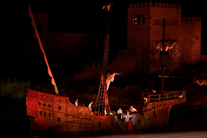 La carabela de Colón en el Puy du Fou.