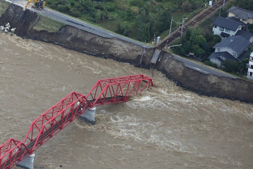 画像集】台風19号で氾濫した千曲川 | ハフポスト NEWS
