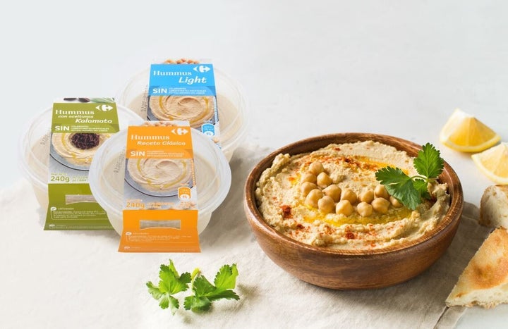 Hummus de Carrefour.