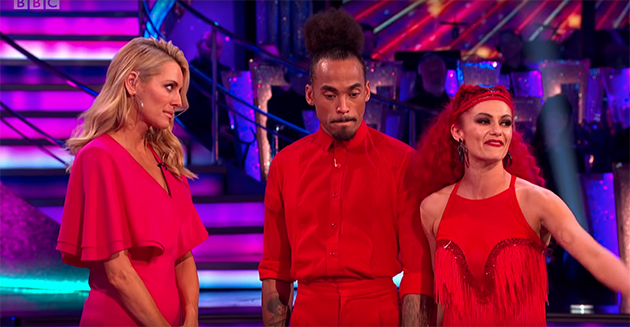 Dev and Dianne were voted off Strictly Come Dancing on Sunday