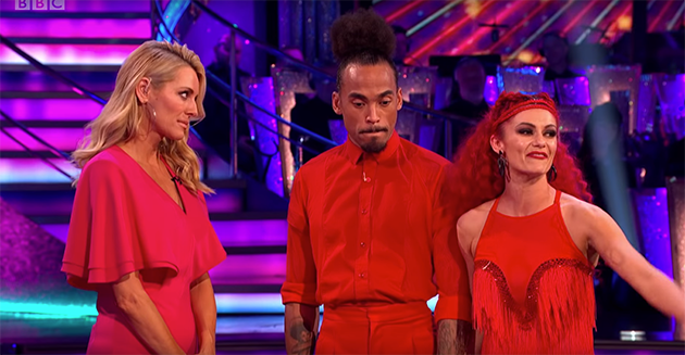 Dev and Dianne were voted off Strictly Come Dancing on Sunday