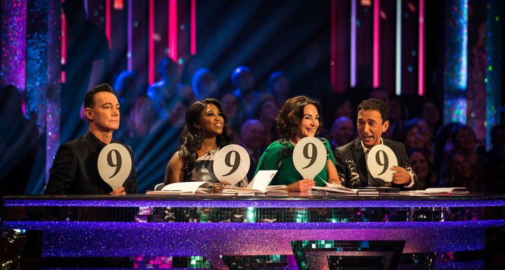 James criticised the Strictly judges' marking