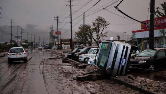 Le bilan dépasse les 50 morts au Japon après le passage du typhon