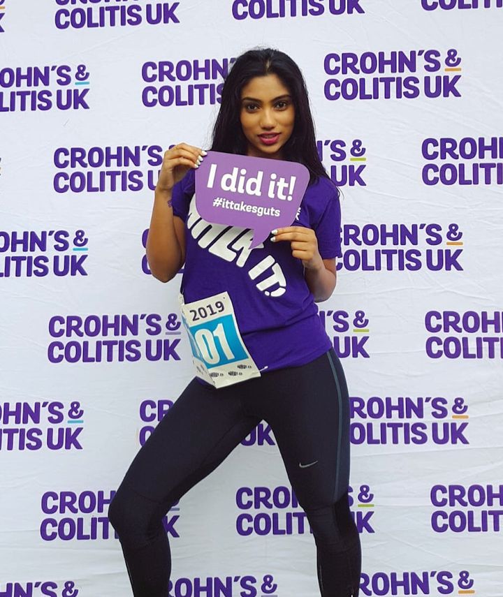 Sunil took part in the Crohn's & Colitis It Takes Guts Walk It in June.