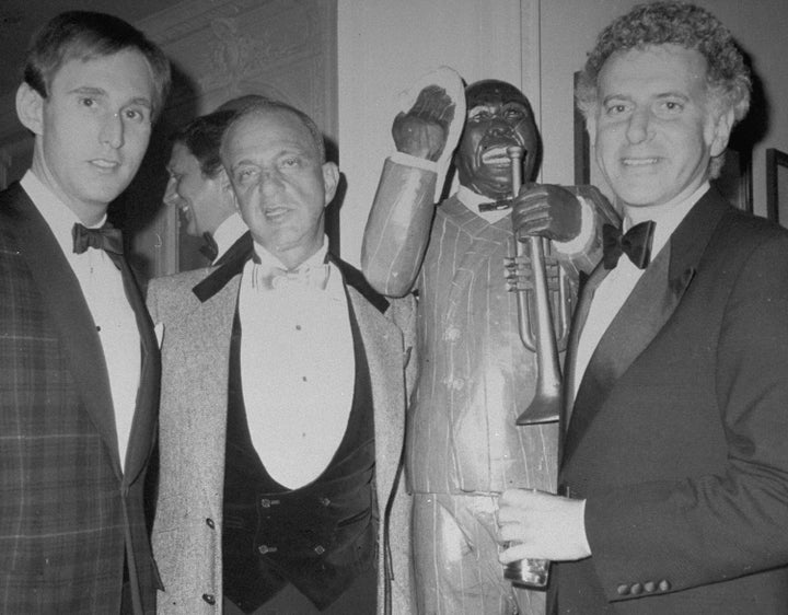 Donald Trump's two most important political advisers were the McCarthyite Roy Cohn (center) and Nixon fanboy Roger Stone (lef