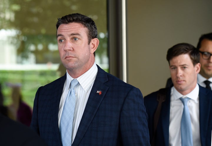 GOP Rep. Duncan Hunter is charged with looting his own campaign cash to finance vacations, golf and other personal expenses, then trying to cover it up. 