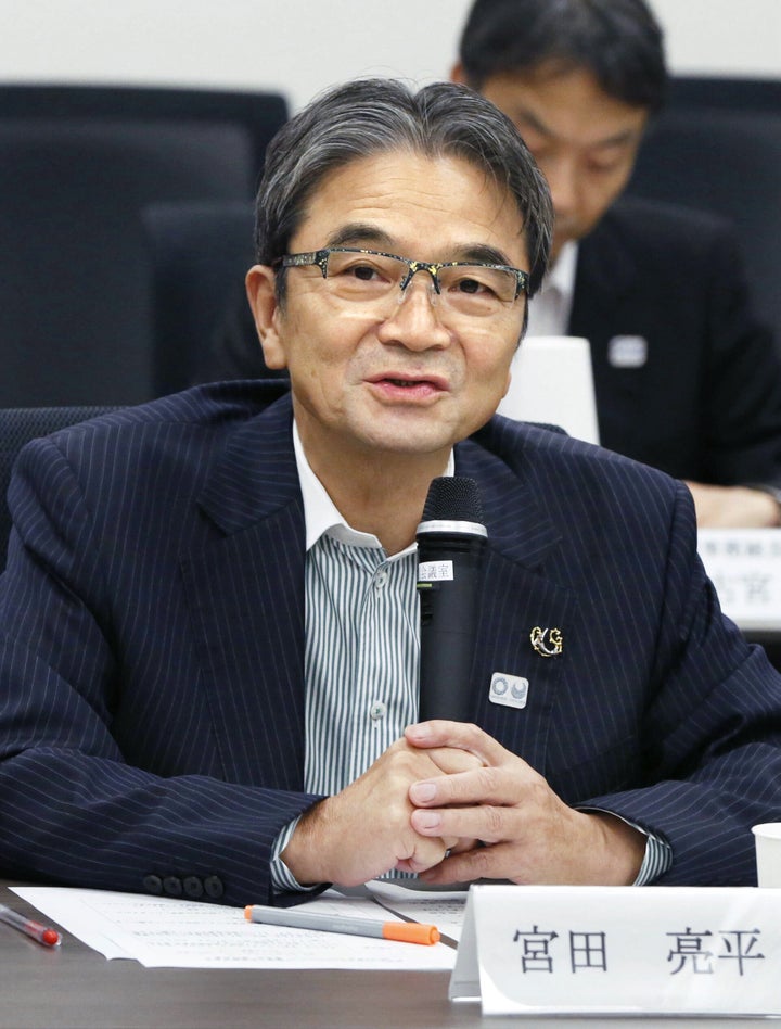 文化庁長官の宮田亮平氏