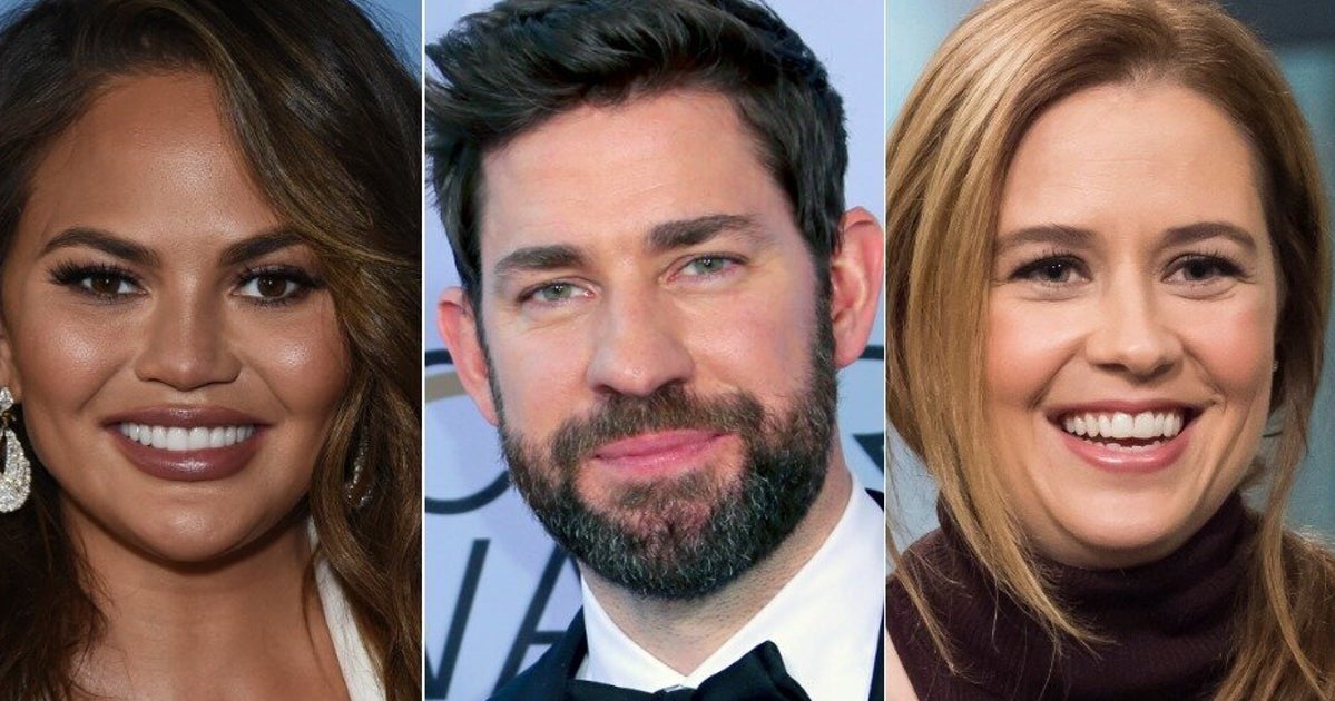 Chrissy Teigen's Wild Theory About Pam And Jim In 'The Office' Splits