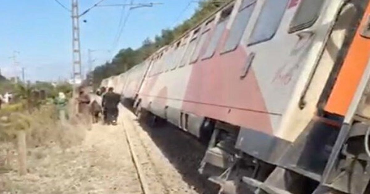 Déraillement d’un train près de la gare de Bouskoura