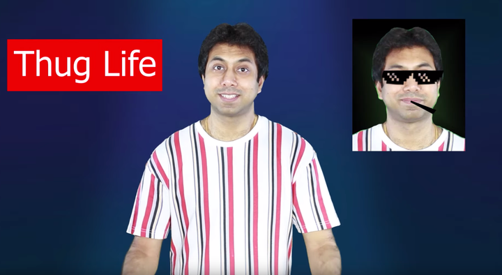 Awal Madan uses TikTok to teach people English.