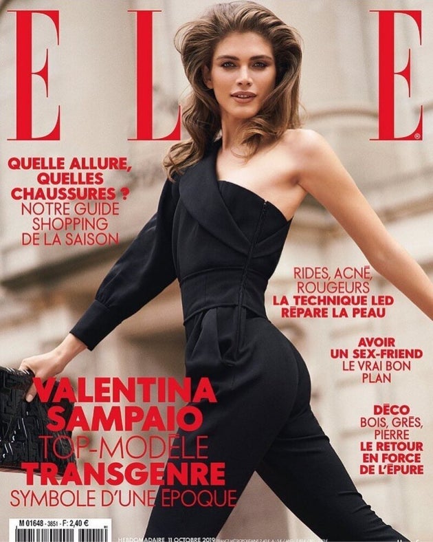 Valentina Sampaio é estrela da Elle francesa deste