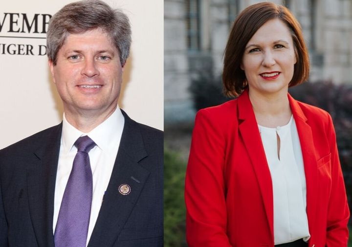 Rep. Jeff Fortenberry (R-Neb.) "has done nothing to help Nebraska farmers hurt by the trade war,” state Sen. Kate Bolz said. She hopes to oust him in the 2020 election.