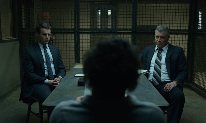 Jonathan Groff, Oliver Cooper and Holt McCallany in "Mindhunter."