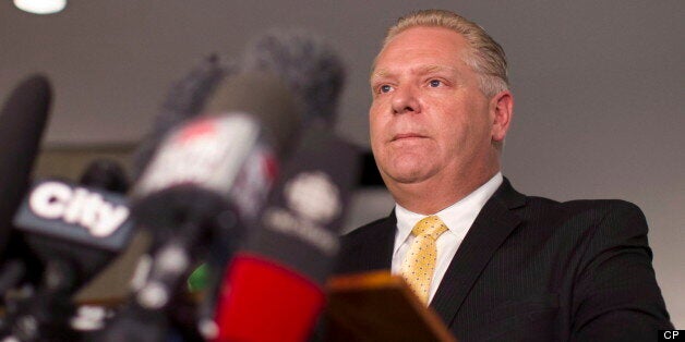 Toronto Coun. Doug Ford is 'concerned' about purported police leaks related to an alleged attempt by Alessandro (Sandro) Lisi to recover a missing phone. (CP)