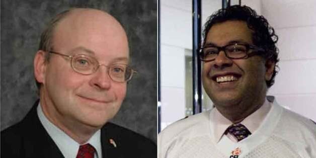 Calgary mayoral candidate Larry Heather took on Naheed Nenshi's faith during and all-candidates' forum.