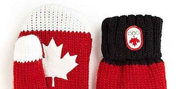 The Hudson's Bay Company and Canada Olympic Team unveiled the 2014 edition of the now-iconic red mittens on Tuesday. (HBC)