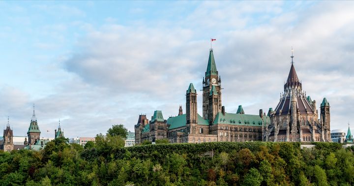 Canada's parliament building in Ottawa. 