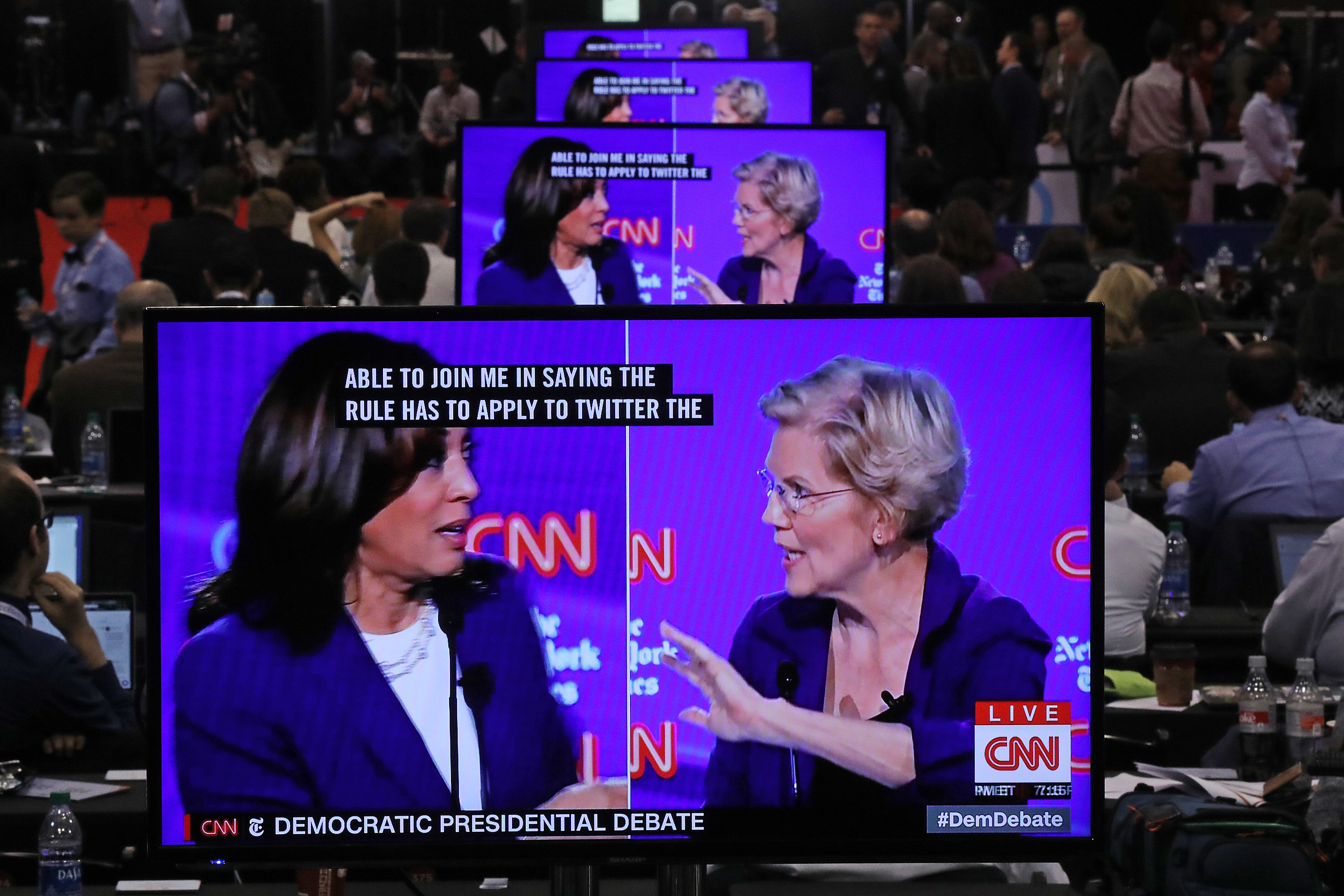 Finally, There Are Enough Women On A Debate Stage That They Can Go After Each Other