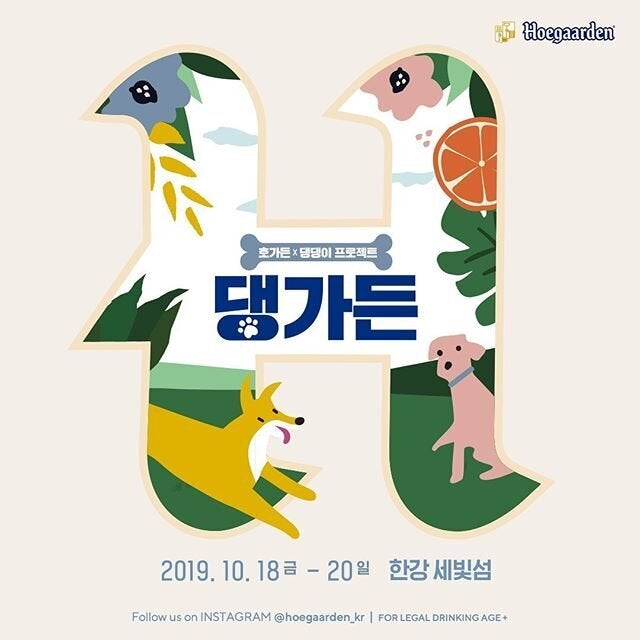 호가든X댕가든