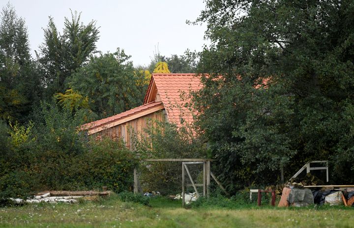 A view of a remote farm where a family spent years locked away in a cellar, according to Dutch broadcasters' reports, in Ruinerwold, Netherlands October 15, 2019. REUTERS/Piroschka van de Wouw