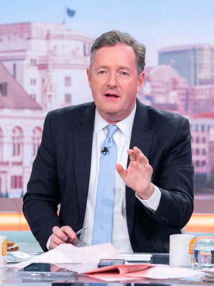 Piers Morgan on Good Morning Britain