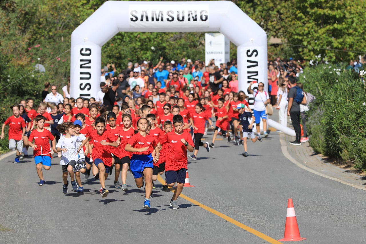 Παιδικη διαδρομή 1χλμ στο Navarino Challenge 2019. 