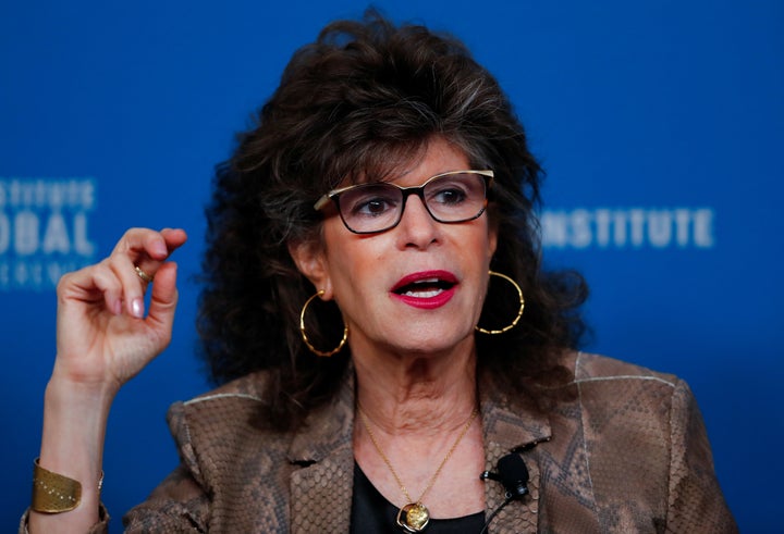 Shoshana Zuboff speaks during the Milken Institute's 22nd annual Global Conference in Beverly Hills, California, on April 30.