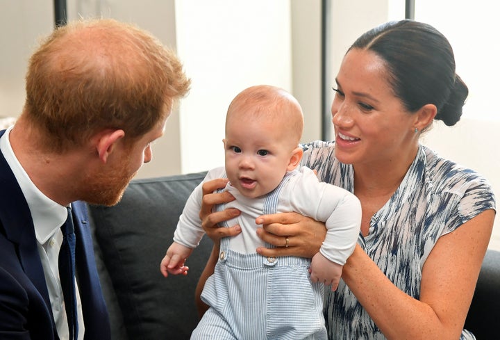 Little Archie visits the Desmond & Leah Tutu Legacy Foundation in Cape Town, South Africa, on Sept. 25.