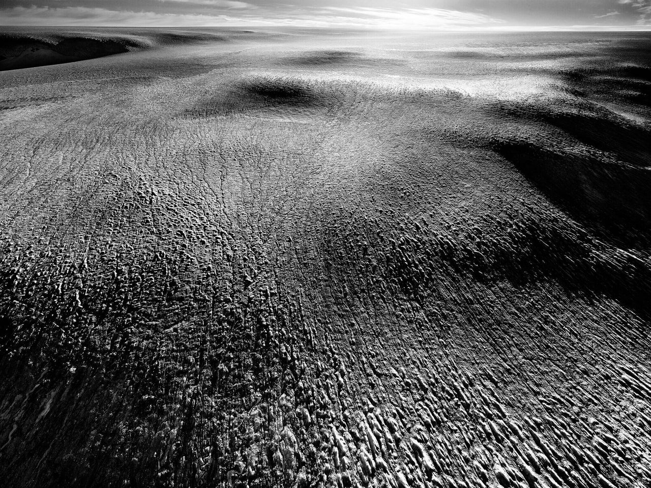 Aerial 6 Ice Cap-Apuseerajik Glacier