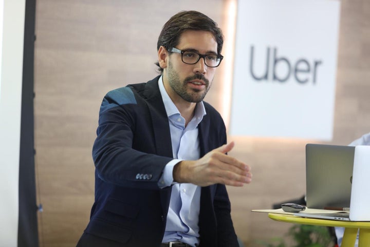 Juan Galiardo, director de Uber en España.