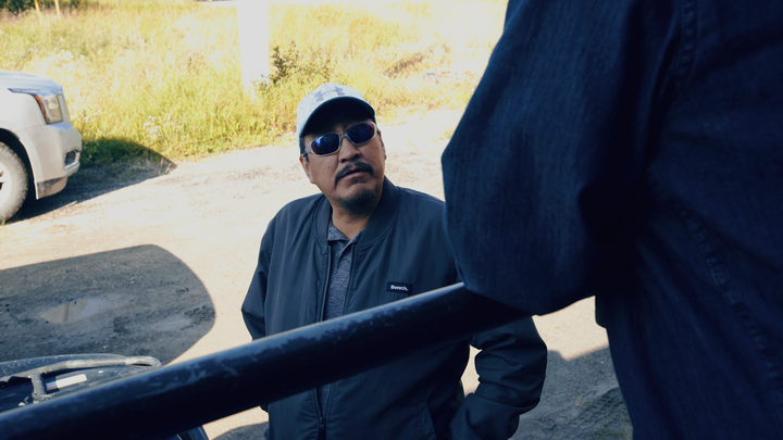 Tataskweyak Cree Nation band councillor Nathan Neckoway is shown on Aug. 21, 2019.