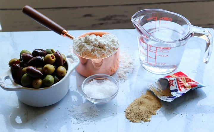 Note that instant yeast, seen on the right, is not that same as dry active yeast.