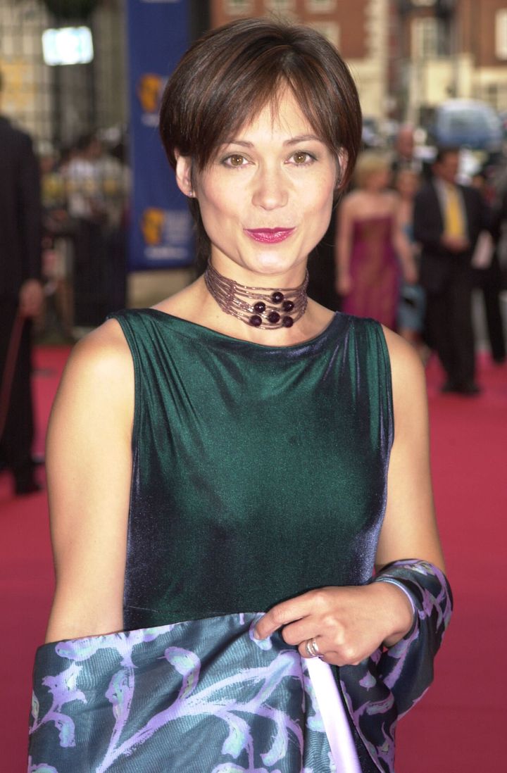 Leah Bracknell pictured in 2001