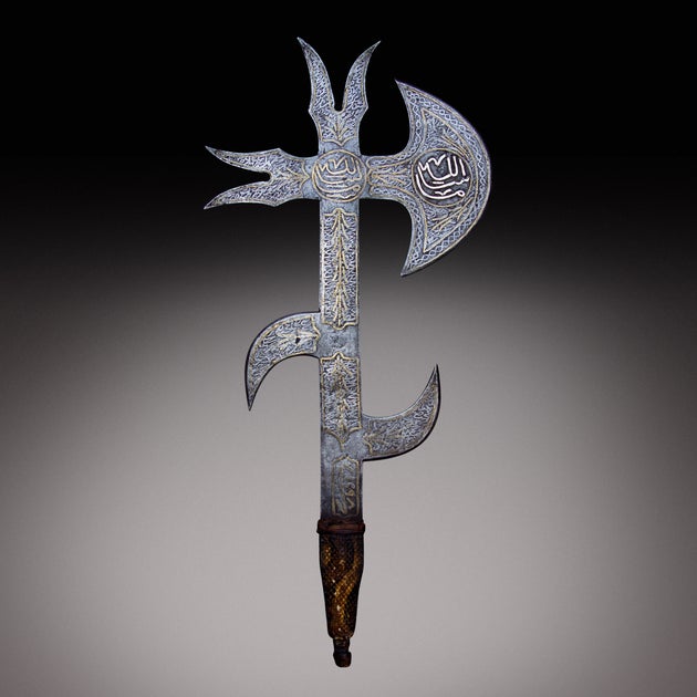 Hache de commandant mahdiste, Soudan, 1881.