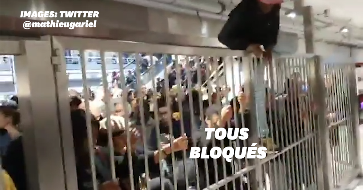 La Gare Du Nord Paralysee Par Un Mouvement Social Surprise A La Sncf Le Huffpost