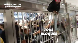 Les images de la Gare du Nord paralysée par le mouvement social surprise à la